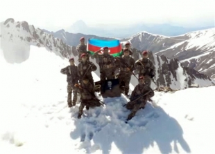 Спецназ Азербайджана совершил восхождение на 4 000 метров