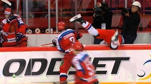 Русские силовые приемы в НХЛ