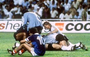 ФРГ - Франция 1982 год. Полуфинал