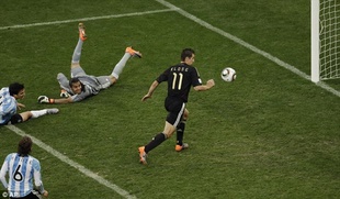 Германия - Аргентина. 4-0. 2010.